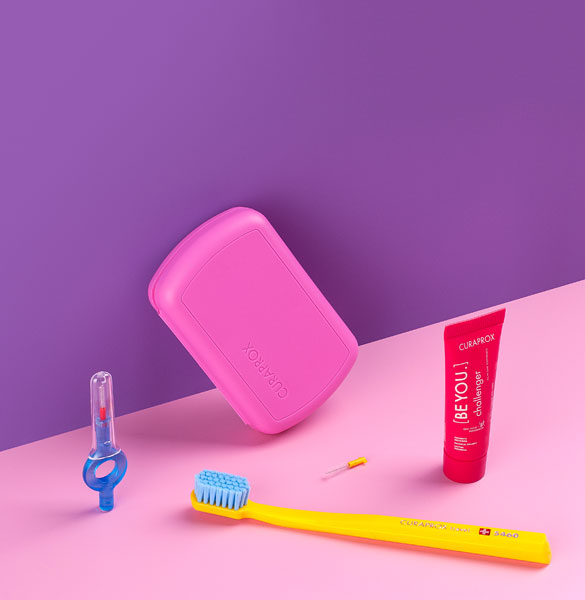 Zubní pasta [BE YOU.] – svěží, zářivě barevná, jemná, | CURAPROX | Dentální  zdraví ze Švýcarska